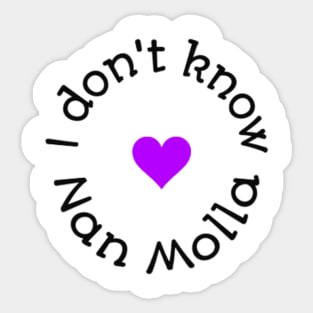 I don't know Sticker